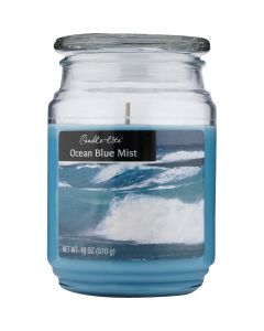 Candle-Lite Everyday 18 Oz. Ocean Blue Mist Jar Candle