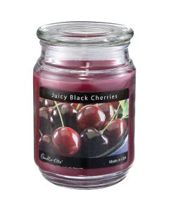 Candle-Lite Everyday 18 Oz. Juicy Black Cherries Jar Candle