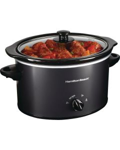 Hamilton Beach 3 Qt. Black Slow Cooker