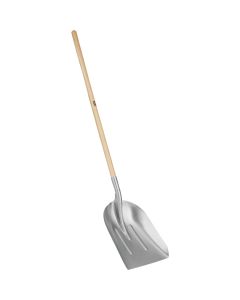 Do it Best 45 In. Wood Handle Aluminum Scoop Shovel