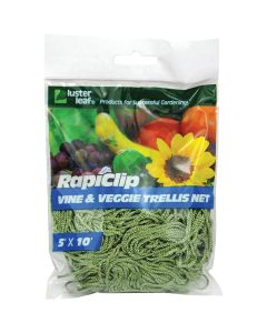 Rapiclip 5 Ft. x 10 Ft. Vine & Veggie Trellis Netting