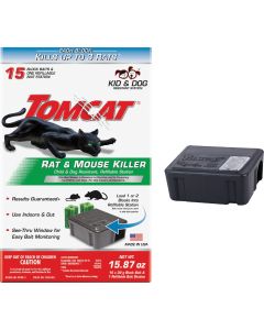 Tomcat Rat Killer II Refillable Rat Bait Station (15-Refill)