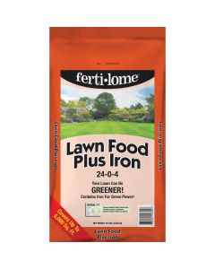 Ferti-lome 20 Lb. 5000 Sq. Ft. 24-0-4 Lawn Fertilizer Plus Iron