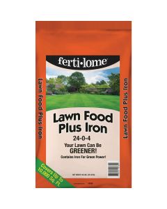 Ferti-lome 40 Lb. 10,000 Sq. Ft. 24-0-4 Lawn Fertilizer Plus Iron