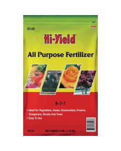 Hi-Yield 4 Lb. 6-7-7 Dry Plant Food All-Purpose Fertilizer