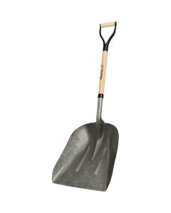 Truper Tru Pro #8 Steel 27 In. Wood D-Grip Handle Steel Scoop Shovel