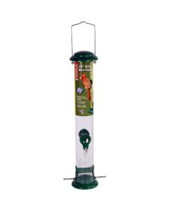 Stokes Select Green Plastic 2 Lb. Capacity Tube Bird Feeder