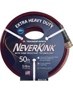 Teknor Apex Neverkink 5/8 In. Dia. x 50 Ft. L. Extra Heavy-Duty Garden Hose