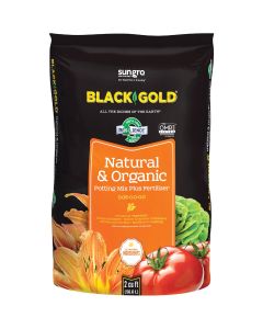 Black Gold 2 Cu. Ft. 47-1/2 Lb. All Purpose Natural & Organic Potting Mix