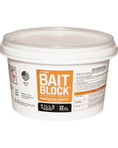 JT Eaton Bait Block Bar Rat And Mouse Poison (32 per Pail)