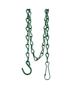 Perky-Pet 33 In. Green Powder-Coated Metal Bird Feeder Chain