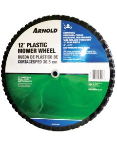 Arnold 12 In. Plastic Mower Wheel