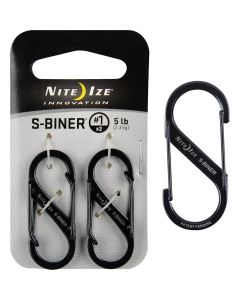 Nite Ize S-Biner Size 1 5 Lb. Capacity S-Clip Key Ring (2-Pack)