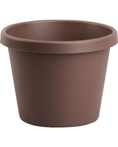 Bloem 6 In. Dia. Chocolate Poly Classic Flower Pot