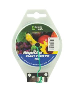 Rapiclip 164 Ft. Green Plastic Coated Galvanized Wire Twist Tie