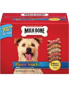 Milk Bone Small & Medium Dog Assorted Flavor Crunchy Dog Treat, 7 Lb.