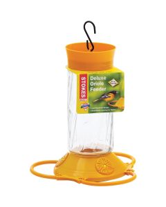 More Birds 32 Oz. Glass Deluxe Oriole Feeder