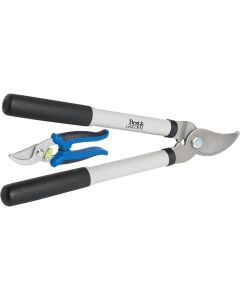 Best Garden 15 In. Bypass Lopper & 7 In. Bypass Pruner Combo