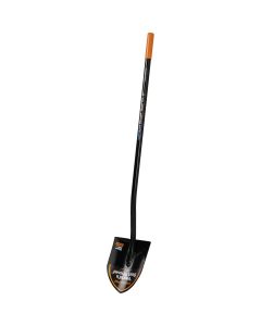 Fiskars 57.5 In. Steel Handle Round Point Shovel