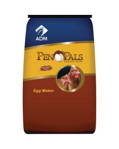 ADM Pen Pals 50 Lb. Egg Maker Chicken Feed Pellets