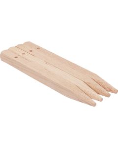 Madison Mill 12 In. Oak Wood Plant Stake (4-Pack)