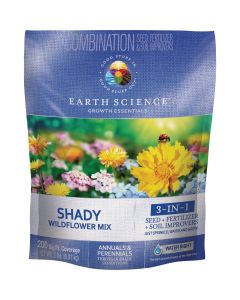 Earth Science  All-In-One 2 Lb. 200 Sq. Ft. Coverage Shady Wildflower Seed Mix