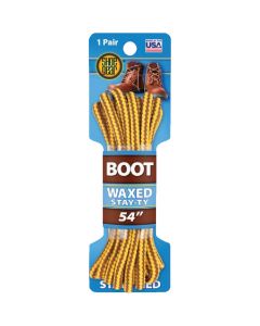 Shoe Gear Waxed 54 In. Round Boot Laces