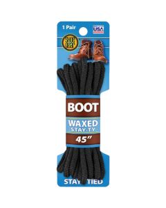 Shoe Gear Waxed 45 In. Round Boot Laces