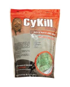 CyKill Block Rat And Mouse Poison, 4 Lb.