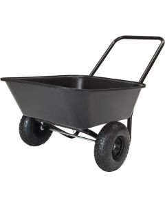 Marathon 3.5 Cu. Ft. Poly Wheelbarrow