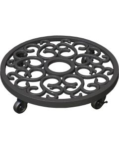 Panacea 300 Lb. Capacity 12 In. Cast Iron Plant Caddy