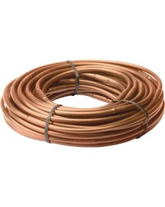 Rain Bird 1/4 In. X 50 Ft. Brown Poly Emitter Drip Tubing