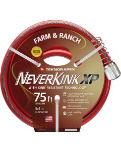 NeverKink XP 3/4 In. x 75 Ft. Farm & Ranch Hose