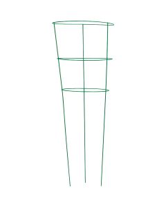 Panacea 42 In. Green Powder Coat Galvanized Welded Wire Tomato Cage