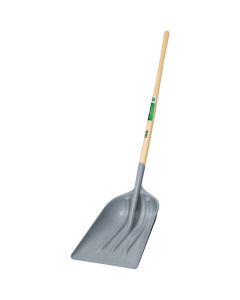 Do it Best 48 In. Wood Handle Poly Scoop Shovel