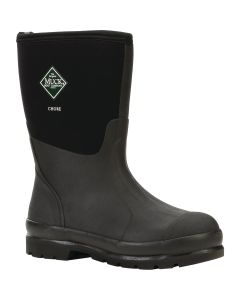 Muck Chore Mid Men's Size 8 Black Rubber Work Boot