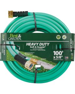 Best Garden 5/8 In. Dia. x 100 Ft. L. Heavy-Duty Soft & Supple Garden Hose