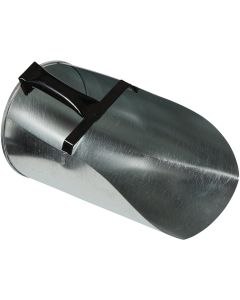 Farm-Tuff 4 Qt. Galvanized Feed Scoop