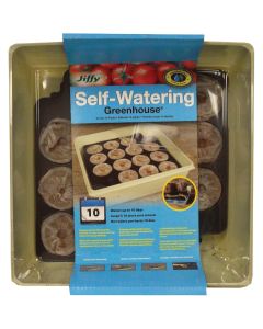 Jiffy 14-Cell Self-Watering Greenhouse Seed Starter Kit