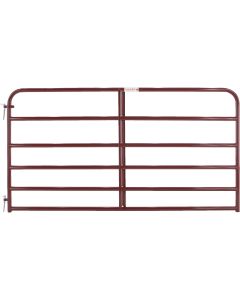 Tarter 50 In. H. x 8 Ft. L. x 1-3/4 In. Tube Diameter Red Economy Tube Gate