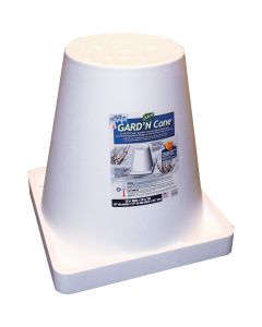 Gardeneer Styrofoam White 18 In. Rose Cone