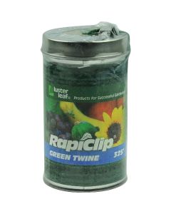 Rapiclip 325 Ft. Green Jute Garden Twine Plant Tie with Cutting Blade