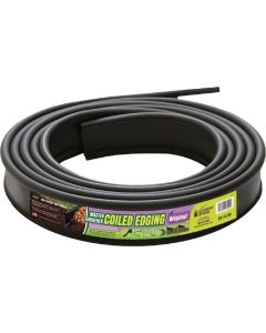 Master Gardener 3.5 In. H. x 20 Ft. L. Black Recycled Plastic Lawn Edging