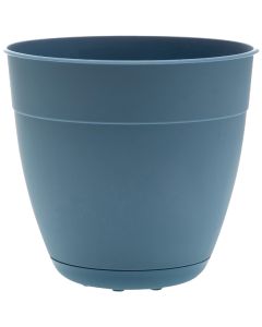 Bloem Ocean Series Dayton 5.75 In. H. x 5.5 In. Dia. Recycled Ocean Plastic Ocean Blue Planter