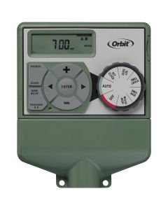 Orbit Easy Dial 4-Station Indoor Hardwired Sprinkler Timer