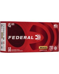 Federal .45 ACP 230 Grain FMJ Centerfire Ammunition Cartridges