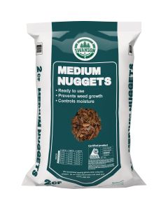 NuLife 2 Cu. Ft. Medium Bark Nuggets