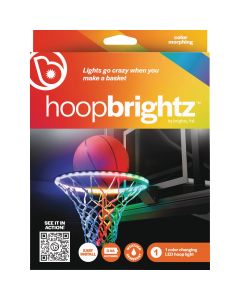 Brightz Hoopbrightz Color Morphing LED Basketball Rim Light Kit