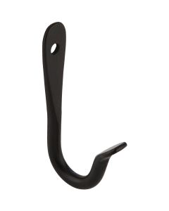 Panacea 3 In. Black Powder-Coated Wrought Iron J-Hook Plant Hanger