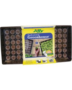 Jiffy Professional 72-Cell Greenhouse Seed Starter Kit with Superthrive